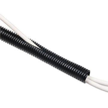 D-Line® Cable Tidy Tube, 1.25" Diameter X 43" Long, Black freeshipping - TVN Wholesale